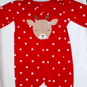 Carter's 0-3M Christmas Onesie